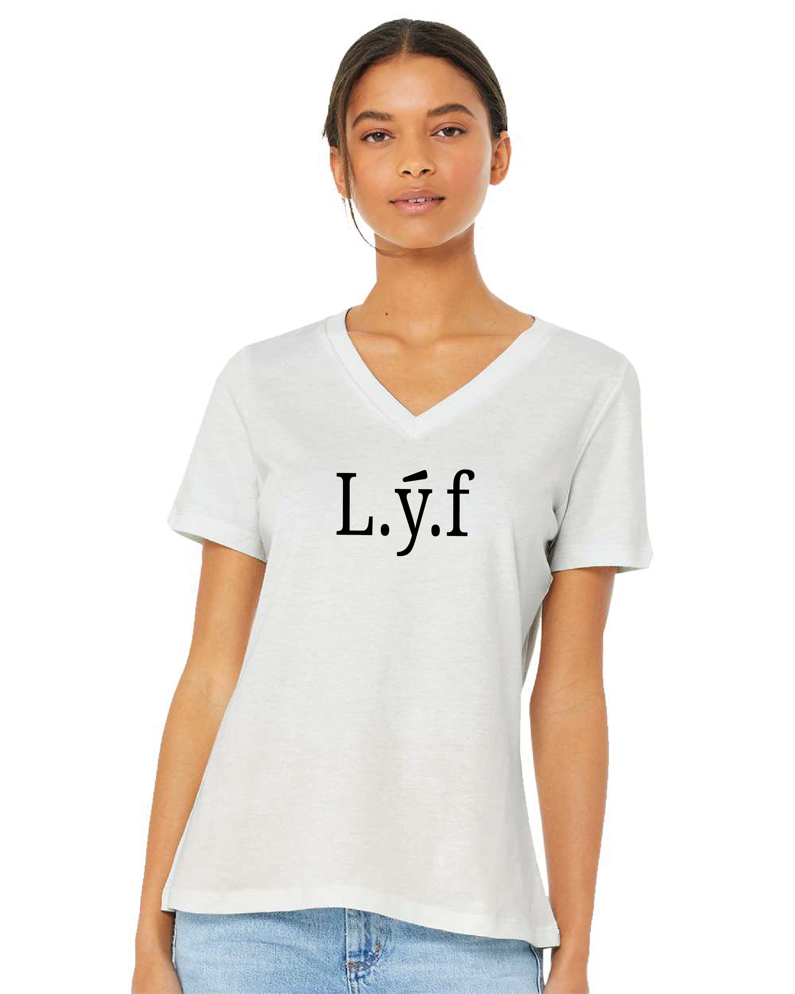 L.y.f Premium V-neck Tee